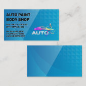 Auto Garage Shop | Car Services 名刺 (正面/裏面)