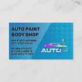 Auto Garage Shop | Car Services 名刺 (正面)
