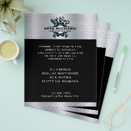 Auto Mechanic Automotive Repair Service  チラシ