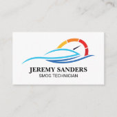 Auto Modern Logo | Car Services Repair 名刺 (正面)