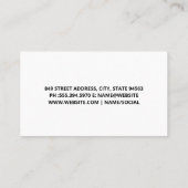 Auto Performance Racing Metallic Logo  名刺 (裏面)