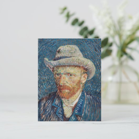 Auto portrait de Van Gogh ポストカード (スタンド正面)