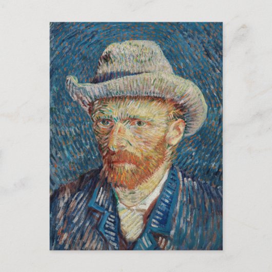 Auto portrait de Van Gogh ポストカード (正面)