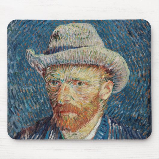 Auto portrait Van Gogh マウスパッド (正面)