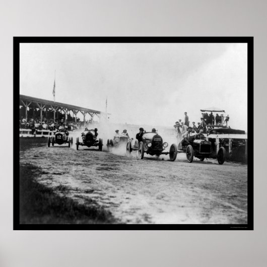 Auto Racing Near Washington, DC 1922 ポスター (正面)