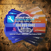 Auto Repair Services (Car Repair) Mobile Mechanic 名刺
