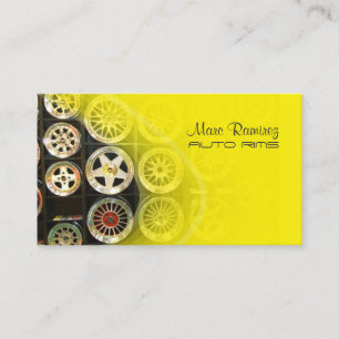 AUTO RIMS、フォト名刺 名刺