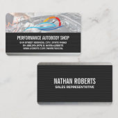 Auto Sports Car Care | Mechanic Services 名刺 (正面/裏面)