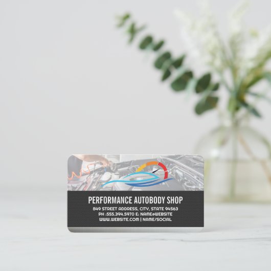 Auto Sports Car Care | Mechanic Services  名刺 (スタンド正面)