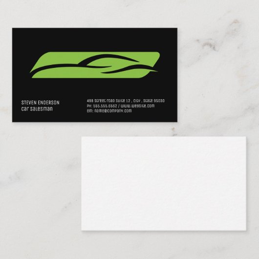 Auto Stylized Car | Repair 名刺 (正面/裏面)