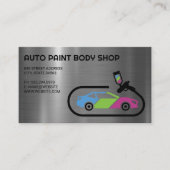 Auto Support | Car Paint Jobs 名刺 (正面)