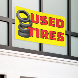 Auto Tire Shop Used Tires For Sale 横断幕