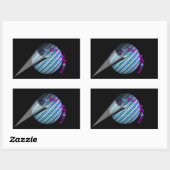 Autoaufkleber "Do bin I dahoam" 長方形シール (シート)