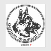Autoaufkleber German Shepherd シール (シート)