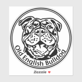 Autoaufkleber Old english Bulldog OEB シール