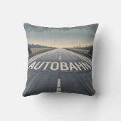 Autobahn Infinite Road Perspective Art クッション (裏面)