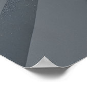 Autobahn Infinite Road Perspective Art ポスター (角)