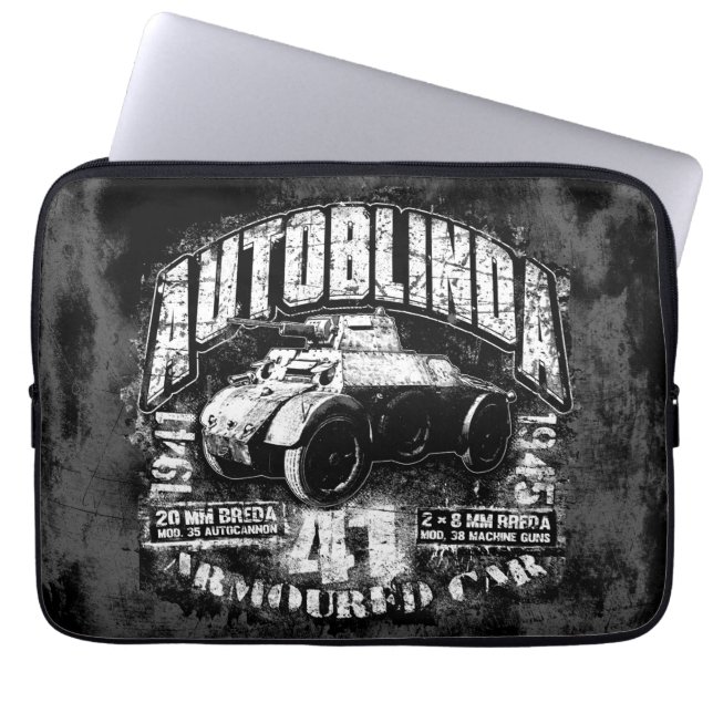 Autoblinda 41エレクトロニクスバッグ ラップトップスリーブ (正面)