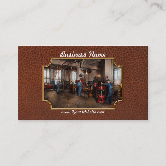 Autobody - bodyshop 1916年 名刺 (正面)