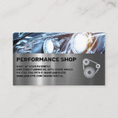 Autobody | Performance Shop | Headlights 名刺 (正面)