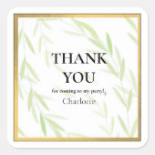 Autocollant スクエアシール (正面)