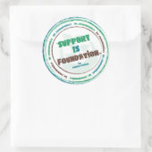 Autocollant ラウンドシール (バッグ)