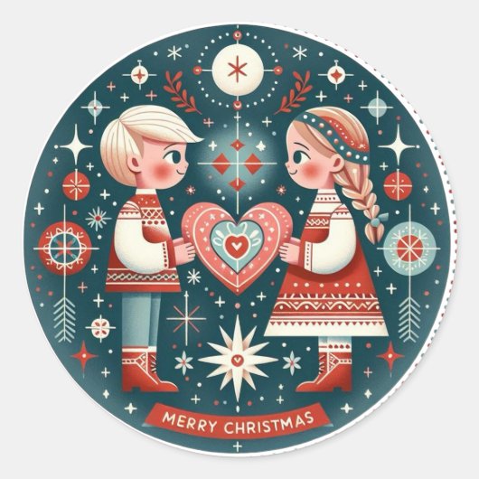 Autocollant ラウンドシール (正面)