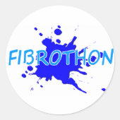 autocollant ラウンドシール (正面)