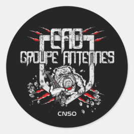 AUTOCOLLANT ANTENNES ラウンドシール