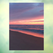 Autocollant fenêtre Coucher de soleil rose & bleu ウィンドウサイン (シート3)