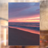 Autocollant fenêtre Coucher de soleil rose & bleu ウィンドウサイン (シート2)