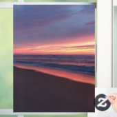 Autocollant fenêtre Coucher de soleil rose & bleu ウィンドウサイン (ホーム)