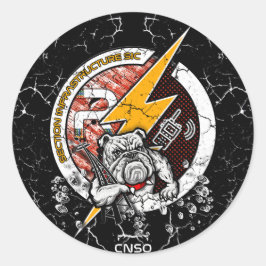 AUTOCOLLANT INFRA ラウンドシール