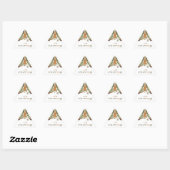 Autocollant – Inspirational Quote Sticker – The Be 三角形シール (シート)