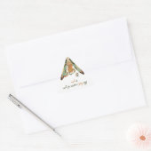 Autocollant – Inspirational Quote Sticker – The Be 三角形シール (封筒)