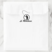 Autocollant "Le Moucheur" スクエアシール (バッグ)