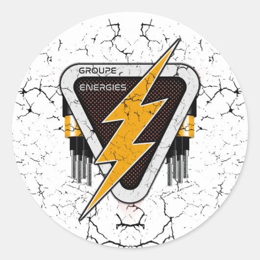 AUTOCOLLANT NRJ 2025 ラウンドシール (正面)