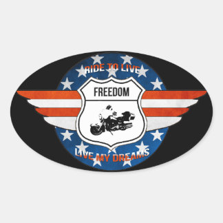 Autocollant PassionRider 楕円形シール