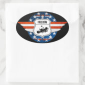 Autocollant PassionRider 楕円形シール (バッグ)