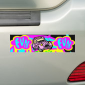 autocollant pour voiture 2CV so fun バンパーステッカー (車上)