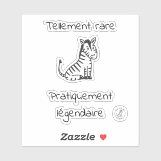 Autocollant rare légendaire シール