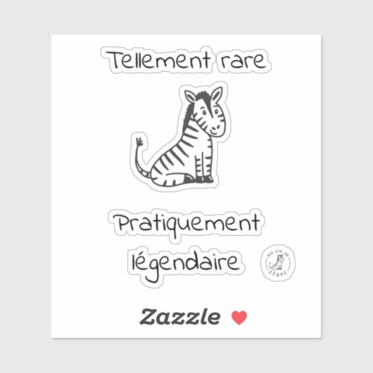 Autocollant rare légendaire シール (シート)