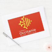 autocollant "région Occitanie" France 長方形シール (封筒)