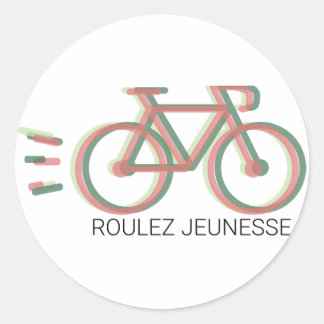 Autocollant Roulez Jeunesse ラウンドシール