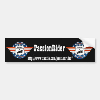 Autocollant voiture PassionRider バンパーステッカー