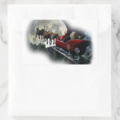 Autocollants Père Noël 長方形シール (バッグ)