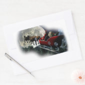 Autocollants Père Noël 長方形シール (封筒)