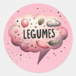 Autocollants ronds classiques ラウンドシール