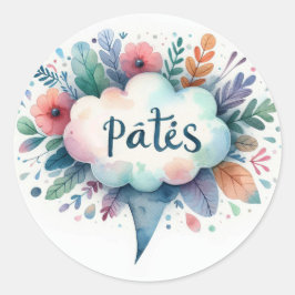 Autocollants ronds classiques (Pâtés) ラウンドシール