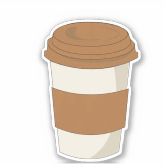 Autocollants & Sticker coffe シール